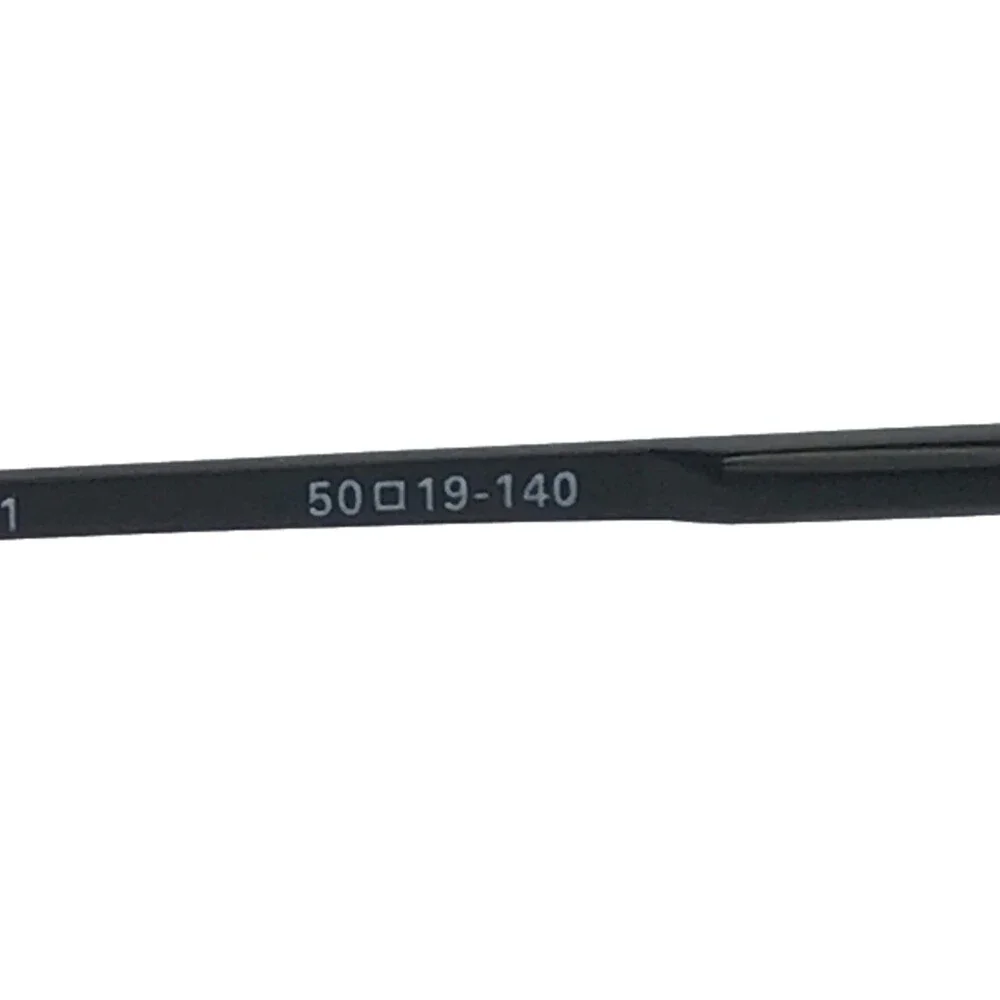 Michael Ryen Eyeglasses Frames MR-350 C1 Shiny Black Square Full Rim 50-19-140